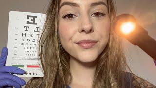 A Very Realistic ASMR Eye Exam 🪷 new props