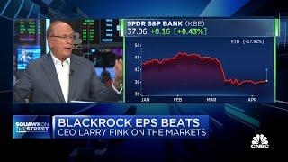 BlackRocks Larry Fink says he doesnt expect big recession in the U.S.