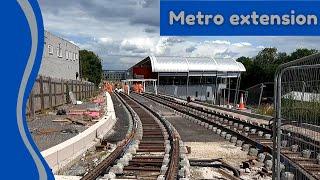 West Midlands Metro Wednesbury to Brierly Hill extension progress 2023