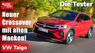 VW Taigo Typischer VW inklusive Schwächen - Test  auto motor und sport