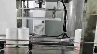 Wet Wipe Canister Cap Pressing Machine