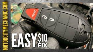 Chrysler Dodge Jeep Ram $10 Remote Fix