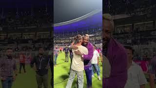 Shah Rukh Khan meeting the KKR team post win  #KnightsTV  TATAIPL2024