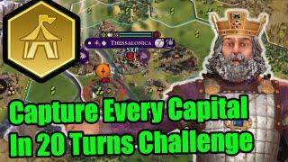 Civilization VI Can I Capture EVERY Capital In 20 Turns