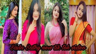 Saila Sathy new tik tok video