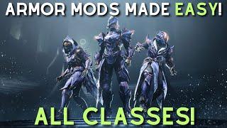 BEST Armor Mods for ALL Classes in Destiny 2  Armor Mods Made EASY in 2024