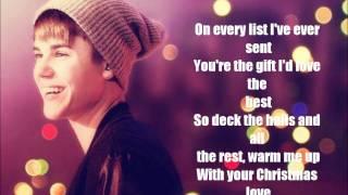 Justin Bieber - Christmas Love  lyrics 