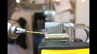 4 ways to drill open a lock