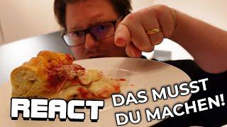 React PietSmiet kocht Pizzakuchen