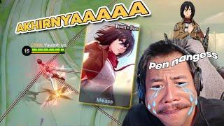 FANNY MIKASA IS REAL️SUMPAH KEREN KECE GOKIL PARAAAAHHH COOOOY - Mobile Legends