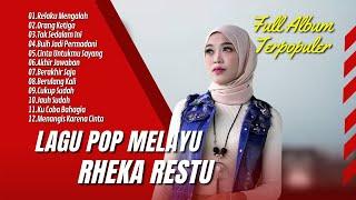 RHEKA RESTU - RELAKU MENGALAH ORANG KETIGA  TAK SEDALAM INI  LAGU POP MELAYU  TERPOPULER 2024