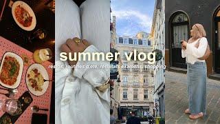 summer vlog  résultats examens début de lété restos