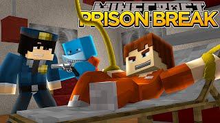 Minecraft PRISON BREAK - SHARKY AND SCUBA STEVE ESCAPE??