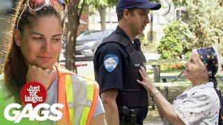 Old Lady Seduces Cop To Get Out Of Ticket