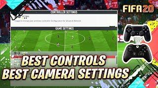 FIFA 20 BEST CONTROLLERS & CAMERA SETTINGS TUTORIAL - CONTROLS & GAMEPLAY SETTINGS PS4 & XBOX ONE 