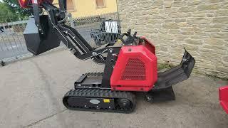 Kettendumper Dumper  Dumper mit Aushub 170 cm Selbstlader Dumper