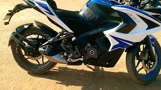 Pulsar RS 200 BS4 model - all features mileage topspeed etc