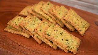 Perfect cracker recipe  Super Crispy  Saltine crackers with vegetable   Delicious snacks