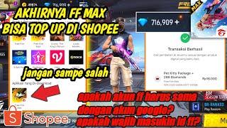 CARA TOP UP FF MAX DI SHOPEE TERBARU