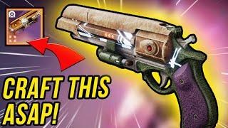 YOU SHOULD CRAFT THIS HAND CANNON SOON Best Echoes Weapon + Its Getting Buffed