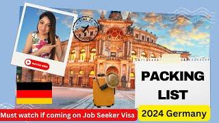 Important Things to carry when coming to Germany  Ultimate packing list for Germany for 2024