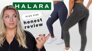 HALARA Legging Try On Haul  Plus Size Honest Review