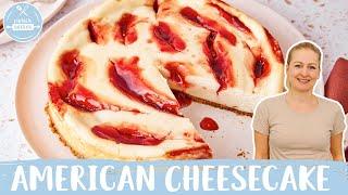 American Cheesecake   Amerikanischer Käsekuchen  extra cremig  Einfach Backen