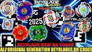 ALL NEW ORIGINAL GENERATION BEYBLADES QR CODES  2023 UPDATED  BEYBLADE BURST QUAD DRIVE