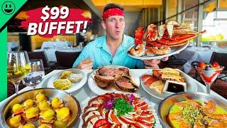 $18 vs $99 Las Vegas Buffet Unlimited Lobster