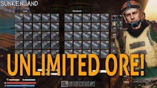 BEST Way Get UNLIMITED Ore FAST  Sunkenland Survival Game