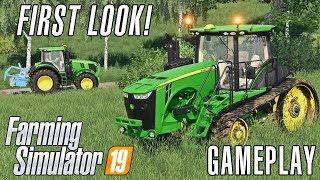 Farming Simulator 19  First Look Gameplay