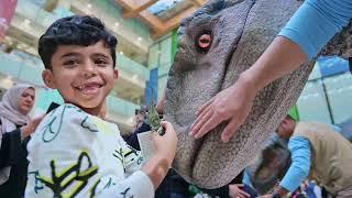 Dubai Parks Dinosaurs visit Al Jalila Childrens