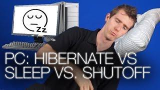 Should you Hibernate Shut down or put your PC to sleep?