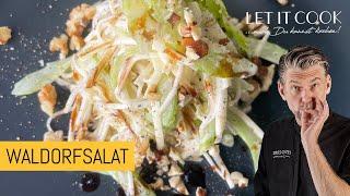 Klassischer Waldorf Salat einfach und lecker