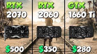 RTX 2070 vs RTX 2060 vs GTX 1660 Ti. The Best budget 1440p gaming?