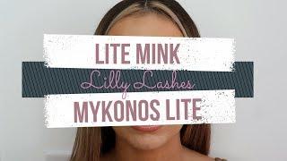 Lilly Lashes Mykonos Lite - TRY ON