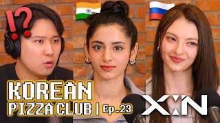 Being a Foreign member of a K-pop idol group  XIN Aria & Nova  Korean Pizza Club  EP.23