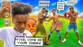 FUNNYMIKE VS JORDAN DADDY THE BOXING MATCH