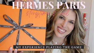 Hermes Paris Haul Bag Unboxing and my experience playing the Hermes game Paris Shopping 3 of 4