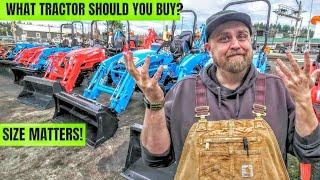 Tractor Regrets  What Size Tractor Should You Buy? How to Choose the Right Tractor Size