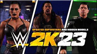 16 UPDATED SUPERSTARS AND HIDDEN MODELS YOU SHOULD DOWNLOAD NOW - WWE 2K23