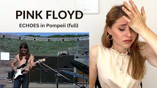 Stage Presence coach reacts to PINK FLOYD Echoes in Pompeii full