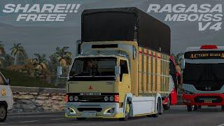 SHARE‼️LIVERY MOD TRUCK RAGASA V4 BUDESIGN  FULL MBOISS