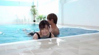 Japan movie hd plus  Beautiful girl practicing swimming
