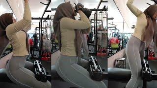 Hijab Style Try On Rekomendasi Celana Training Legging Gym Olah Raga Wanita Hijab Sport