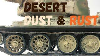 Weathering *DESERT* Armour scale model tanks