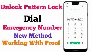 Live Proof - Unlock Pattern In Emergency Mode Without Data Loss  Pattern Lock Remove