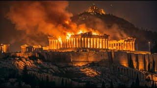 Greece NOW Wildfires Spread Across Athens and Aegean Islands. Apocalyptic Scenes