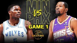 Minnesota Timberwolves vs Phoenix Suns Game 1 Full Highlights  2024 WCR1  FreeDawkins