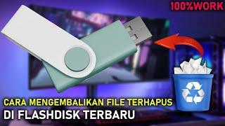 Cara Mengembalikan File Yang Terhapus Di Flashdisk